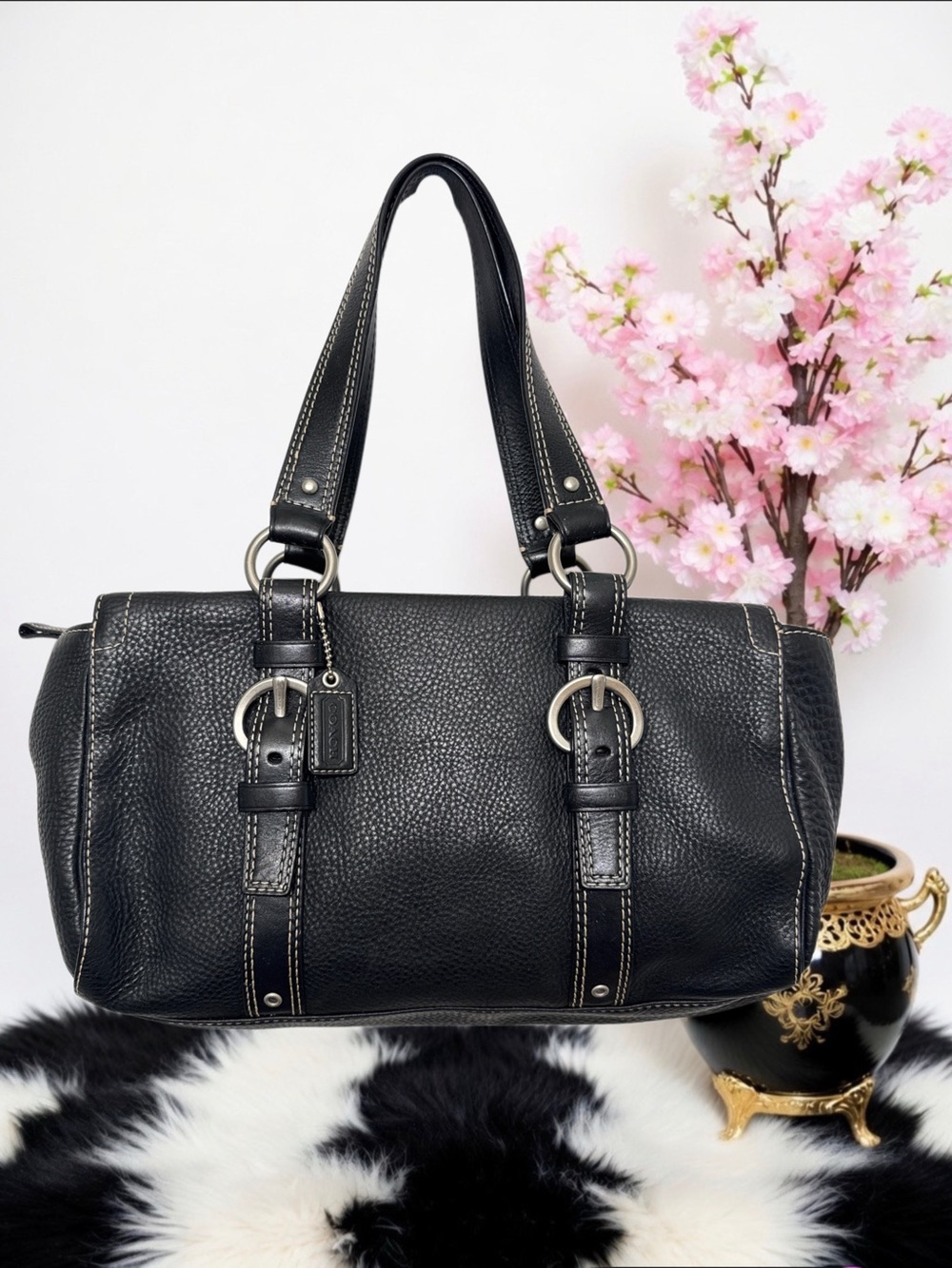 COACH CHELSEA ZIP SATCHEL NWOT